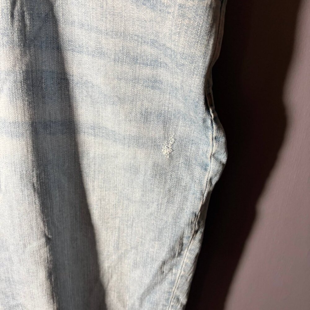🎭 3/$20 Madewell High Rise Skinny Jeans 9” Light Wash Blue Womens 22W Plus Size - Picture 8 of 8